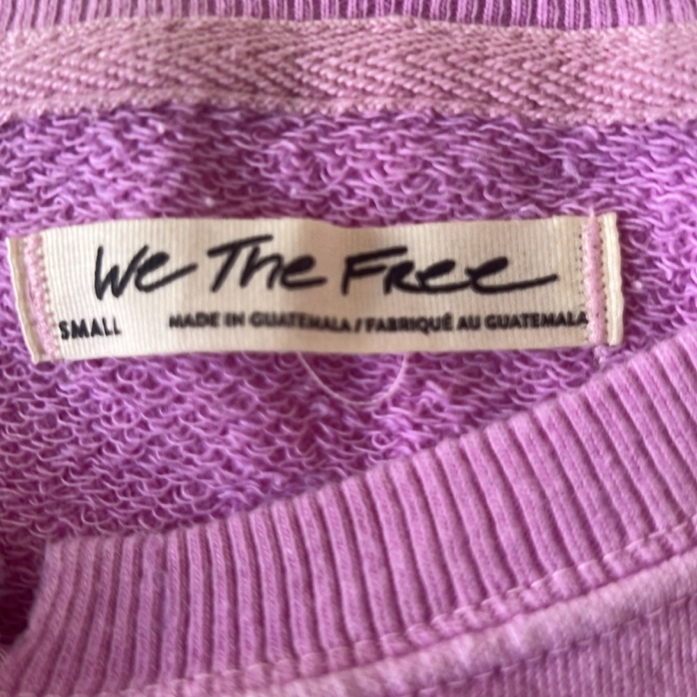 💓NWOT FREE PEOPLE CAMDEN SWEATSHIRT - Picture 7 of 7